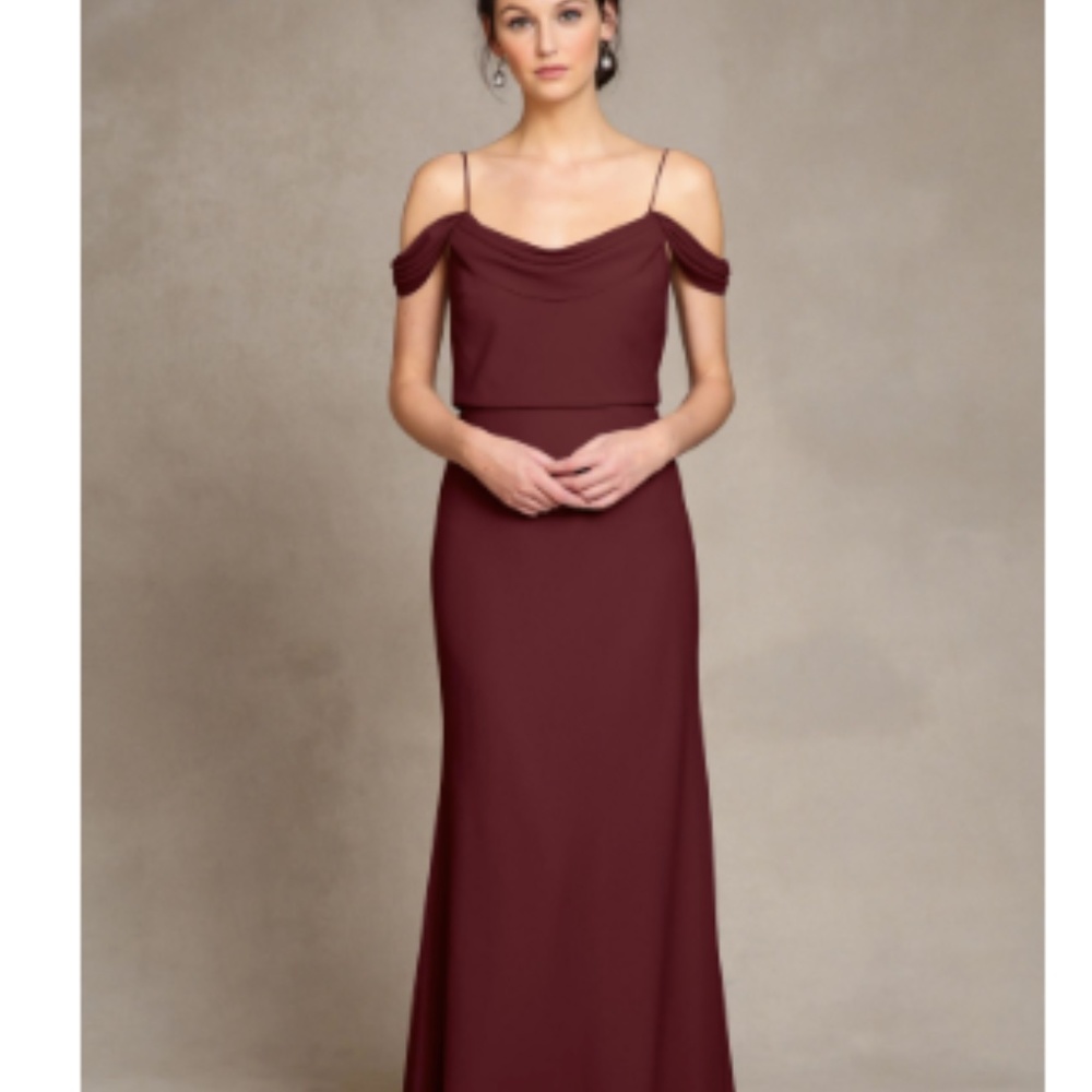 Jenny Yoo - Sabine in Hibiscus (Size 2, hemmed)